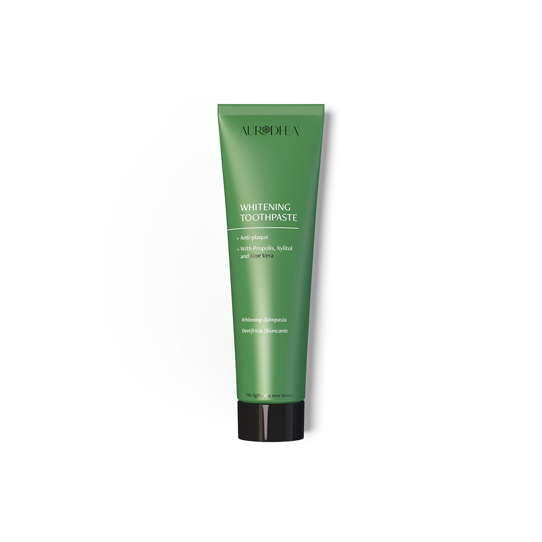 Whitening-Zahnpasta mit Aloe Vera